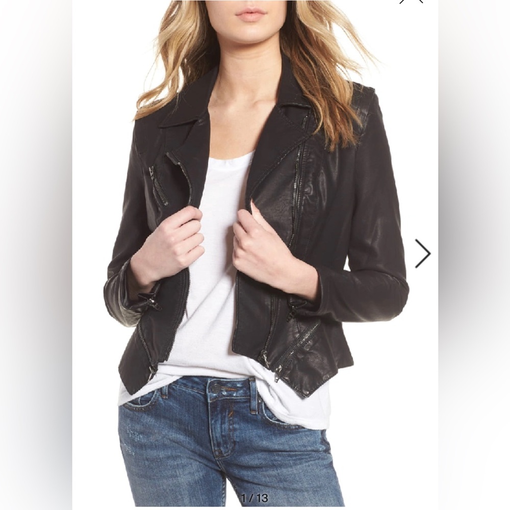 Blank NYC faux Leather Jacket